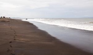 Где находится пляж с черным вулканическим песком на бали Дикие пляжи на бали